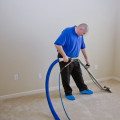 What is the best way to prepare for a carpet cleaning service?